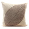 Retro Leaf Pillow Case Linen Cotton Cushion Cover Home Decor