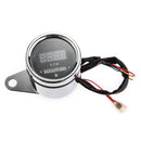 2 In 1 Motorcycle LED Digital Speedometer Tachometer Oil Fuel Gauge