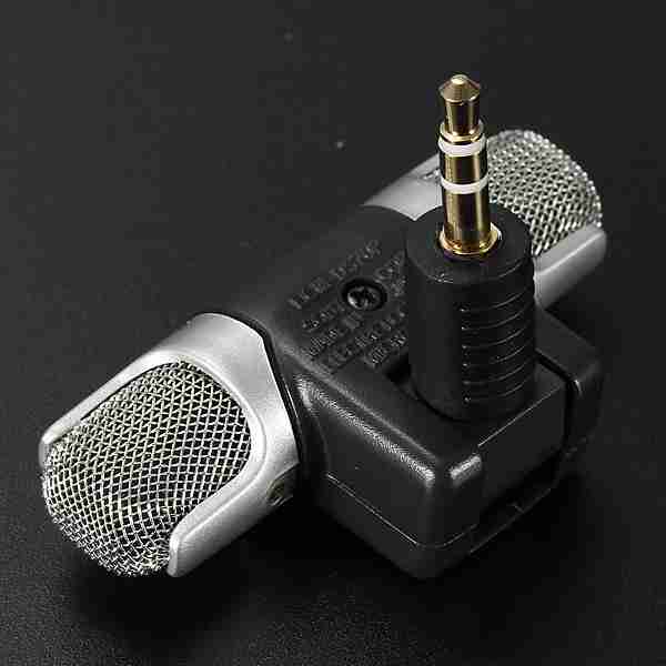 Mini Digital Stereo Microphone for Recorder Laptop PC Skype MSN