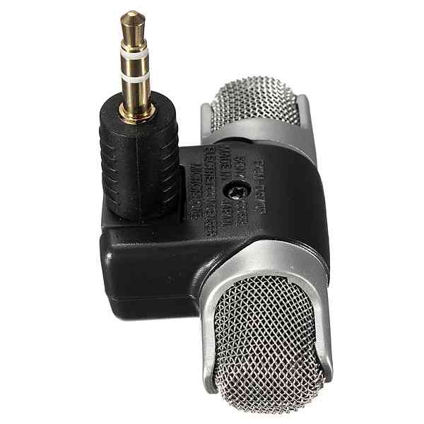 Mini Digital Stereo Microphone for Recorder Laptop PC Skype MSN