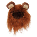 S Pet Dog Cat Artificial Lion Mane Wig Halloween Costume