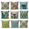 Fresh Style Pillow Cushion Linen Cotton Cushion Cover