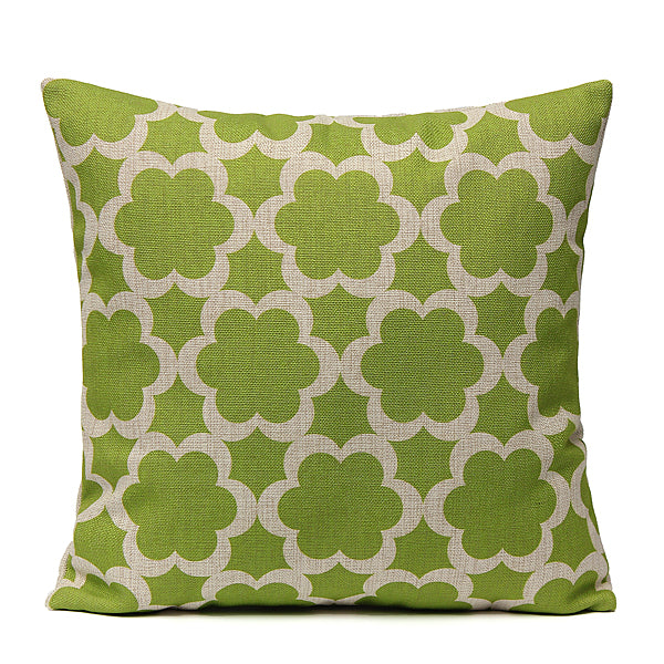 Fresh Style Pillow Cushion Linen Cotton Cushion Cover