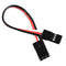 10Pcs 10cm 26AWG Male to Male JR Plug Servo Extension Lead Wire Cable
