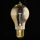 E27 40W A19 Vintage Antique Edison Incandescent Bulb Clear Glass 110V