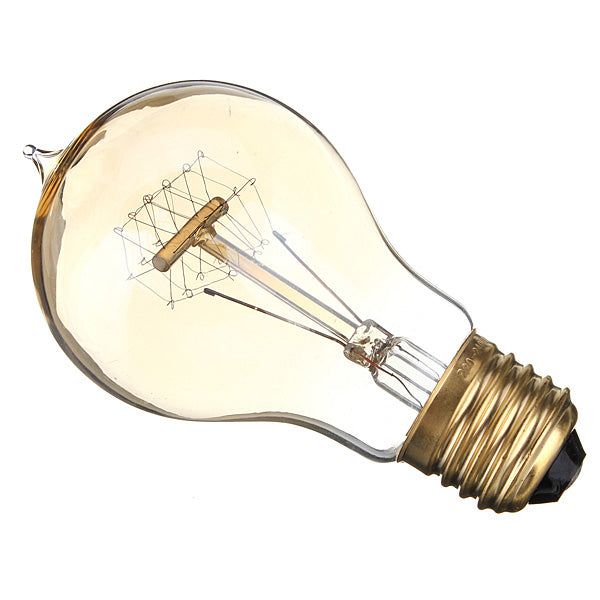 E27 110V/220V 40W A19 23 Anchors Edison Filament Incandescent Bulb