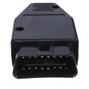 Universal 16 Pin OBD2 Male Connector Plug Adapter Diagnostic Tool