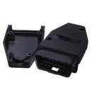Universal 16 Pin OBD2 Male Connector Plug Adapter Diagnostic Tool