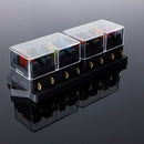 12V Universal Motor 8 Way Circuit Standard Blade Fuse Box Holder