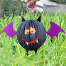 Funny LED Halloween Bat Lanterns Paper Lamp Home Garden Decorations
