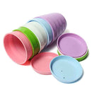 Plastic Thread Flower Pot With Tray Garden Plants Flower Pots