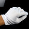 Halloween Supplies 100% Cotton White Hip-hop Gloves