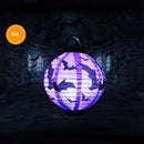 Halloween Pumpkin Paper Lantern Decoration Supplies Bat Spider Skull