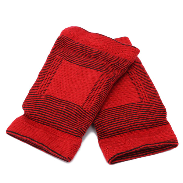 Blue Red 1 Pair Leg Knee Pads Elastic Kneelet Knee For Athletic Sports
