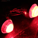 RSZ Motorcycle LED Running Decoration Flashing Lights Fog Lamp