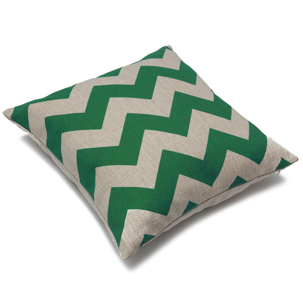 Waves Pattern Linen Pillowcases Home Decorate Sofa Cushions