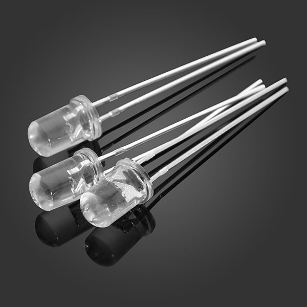 500Pcs 5 Colors 5mm F5 Ultra Bright Round LED Diode Kit
