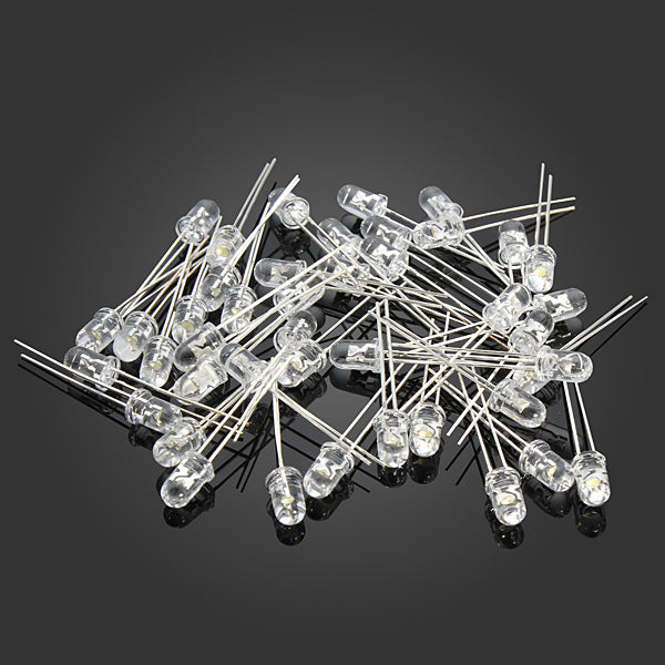 500Pcs 5 Colors 5mm F5 Ultra Bright Round LED Diode Kit