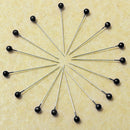 800Pcs Round Pearl Head Pins Weddings Corsage Sewing Pin
