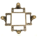 6pcs Antique Brass Drawer Label Pull Cabinet Frame Handle File Name Card Holder