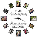 Time Spent With Family Is Worth Every Second Decoration Wall Sticker