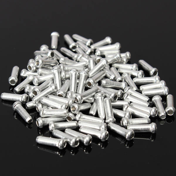 100pcs Bicycle Shifter Brake Cable End Caps