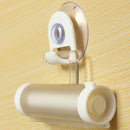 2pcs White Rolling Toothpaste Squeezer Toothpaste Tube Sucker Dispenser