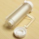 2pcs White Rolling Toothpaste Squeezer Toothpaste Tube Sucker Dispenser