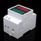 AC 80-300V Din Rail AC LED Dual Display Volt Meter Ammeter Voltage Ampere Gauge