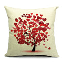 Fresh Life Tree Pillow Case Home Office Car Pillowcase