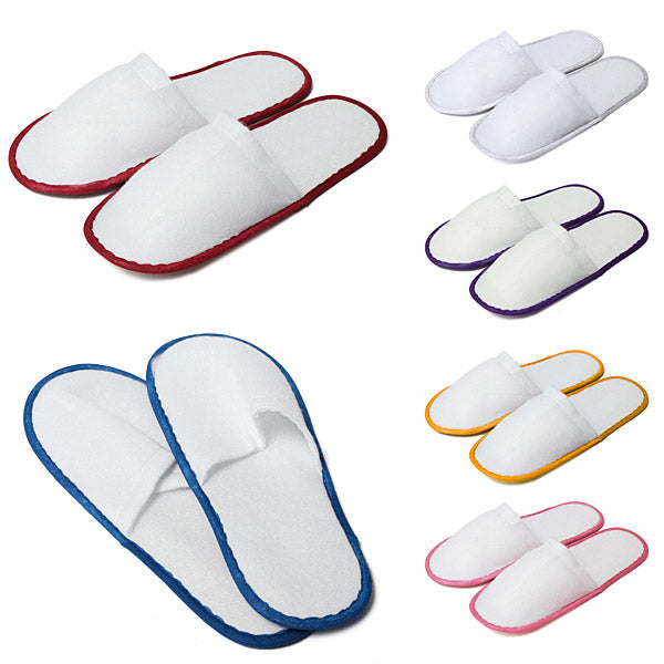 1 Pair Hotel Travel Disposable Slippers Home Guest Slippers
