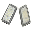 2pcs 18 LED License Nubmer Plate Lights Lamp for Mini Cooper S R50