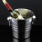 Stainless Steel Ice Bucket Champagne Barrel Beer Wine Cooler Multifunction Bar Tools