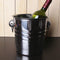 Stainless Steel Ice Bucket Champagne Barrel Beer Wine Cooler Multifunction Bar Tools