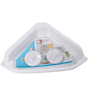 Suction Cup Multi-functions Corner Drain Shelf Bathroom Organizer Rack Cream Holder Storage