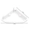 Suction Cup Multi-functions Corner Drain Shelf Bathroom Organizer Rack Cream Holder Storage