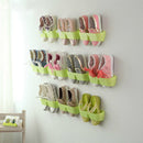 Creative Hanging Shoe Rack Wall Hang Save Space Shoes Holder