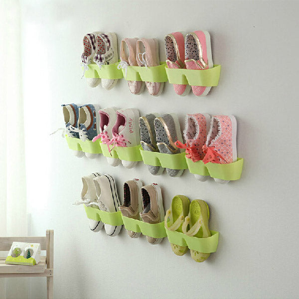 Creative Hanging Shoe Rack Wall Hang Save Space Shoes Holder