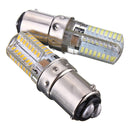 BA15D 2.6W 64 3014 SMD LED Ampoule Light Lamp Silicone Corn Bulb 220V