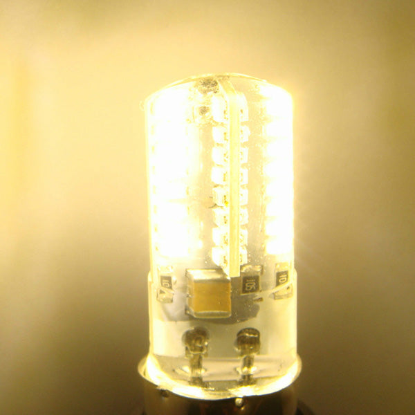 BA15D 2.6W 64 3014 SMD LED Ampoule Light Lamp Silicone Corn Bulb 220V