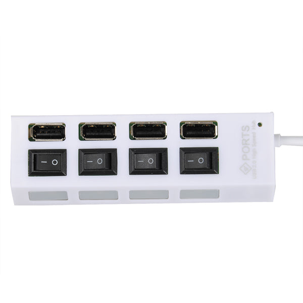 Real 2.0 with Four Independent Switch Usb Hub Platooninsert Hub Line