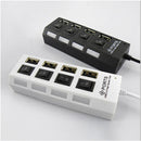 Real 2.0 with Four Independent Switch Usb Hub Platooninsert Hub Line