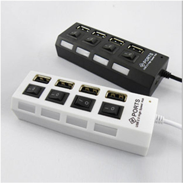Real 2.0 with Four Independent Switch Usb Hub Platooninsert Hub Line