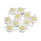 10pcs 3W LED Lamp Bulb Chips 200-230Lm White/Warm White Beads