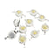 10pcs 3W LED Lamp Bulb Chips 200-230Lm White/Warm White Beads