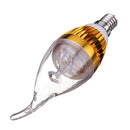 E14 4.5W 800-850lm White/Warm White 3LED Candle Light Bulb AC 85-265V