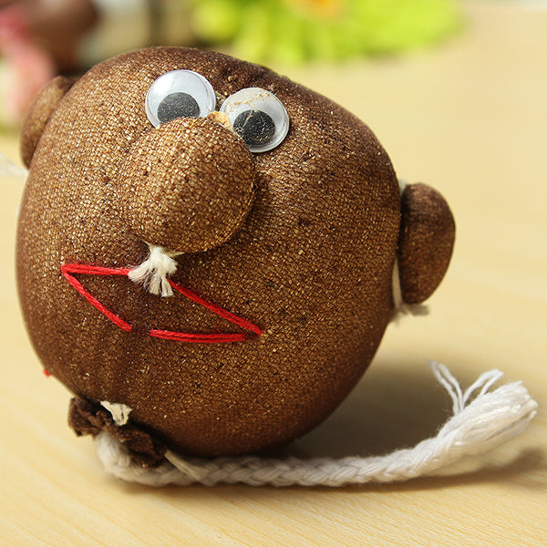 Mini DIY Magic Grass Plant Pot Grass Head Doll Indoor Potted Plant