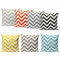 Vintage Zig Zag Printed Cushion Cover Home Decor Throw Pillow Case