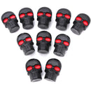 2 Pcs Skull License Plate Screw Bolt