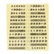 1pc Guitar Fretboard Note Sticker Musical Scale Label Beginner Decal